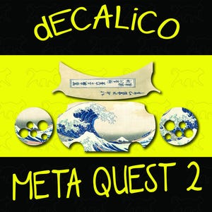 Meta Quest 2 Decal - The Great Wave Off Kanagawa