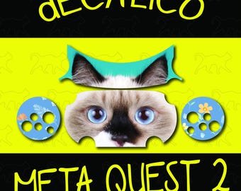 Meta Quest 2 Decal - Cat 9