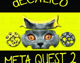 Meta Quest 2 Decal - Cat 3