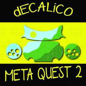 Meta Quest 2 Decal - Japanese Hills