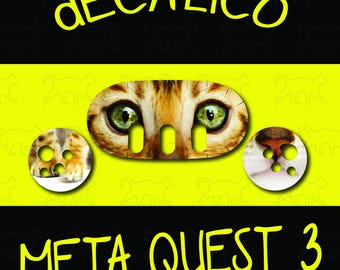 Meta Quest 3 Decal - Cat 10
