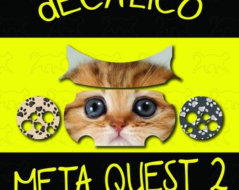 Meta Quest 2 Decal - Cat 6