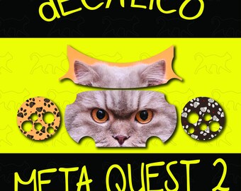 Meta Quest 2 Decal - Cat 2