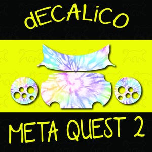 Meta Quest 2 Decal - Tie Dye