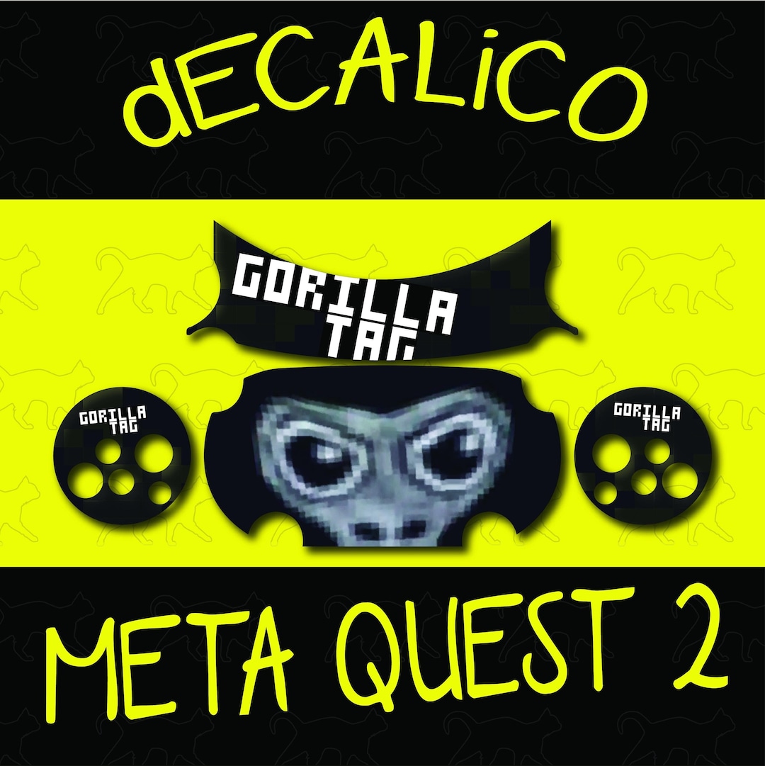 Gorilla Tag Oculus Voice Chat Meta Quest Decal Gorilla Tag Eyes