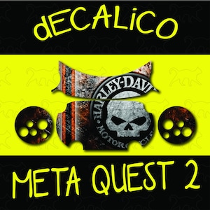 Meta Quest 2 Decal - Harley Davidson