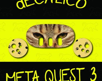 Meta Quest 3 Decal - Cat 8