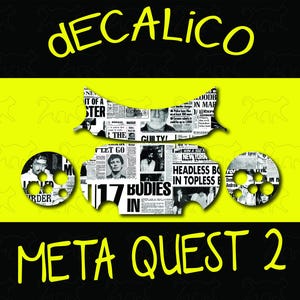 Meta Quest 2 Decal - Killer Headlines