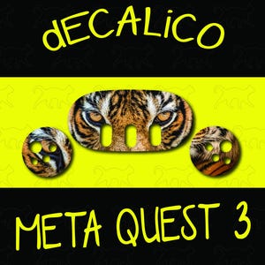 Meta Quest 3 Decal - Tiger 2