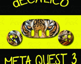 Meta Quest 3 Decal - Tiger 2