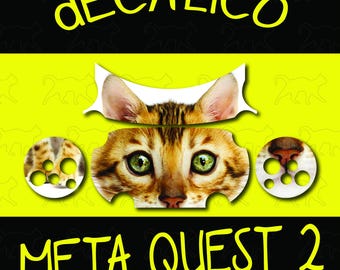 Meta Quest 2 Decal - Cat 10