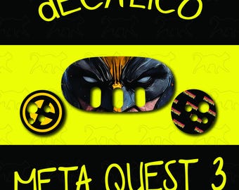 Meta Quest 3 Decal - Wolverine