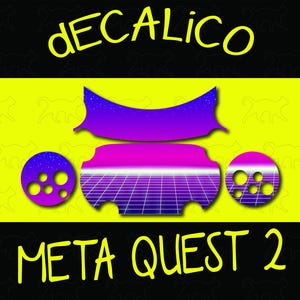 Meta Quest 2 Decal - 80's Retro