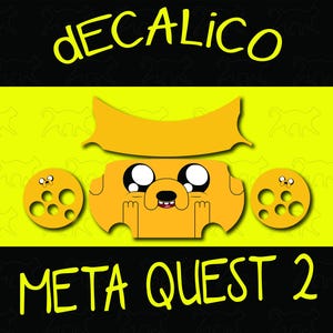 Meta Quest 2 Decal - Jake The Dog Adventure Time