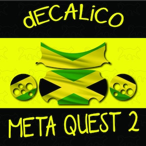 Meta Quest 2 Decal - Jamacian Flag
