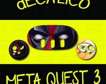 Meta Quest 3 Decal - Deadpool