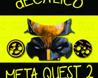 Meta Quest 2 Decal - Wolverine