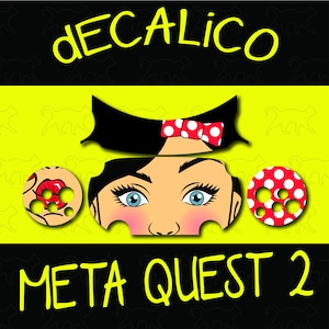 Meta Quest 2 Decal - Pop Girl