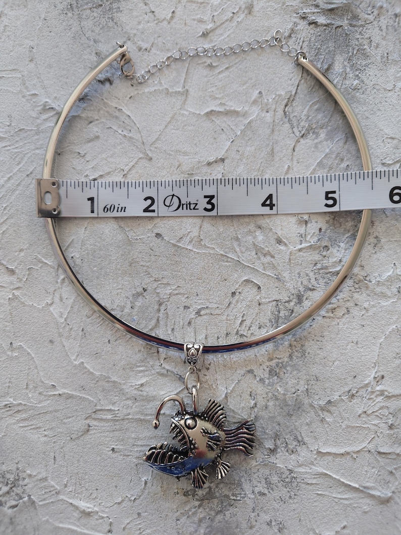 Deep Sea Fish Choker Necklace image 4