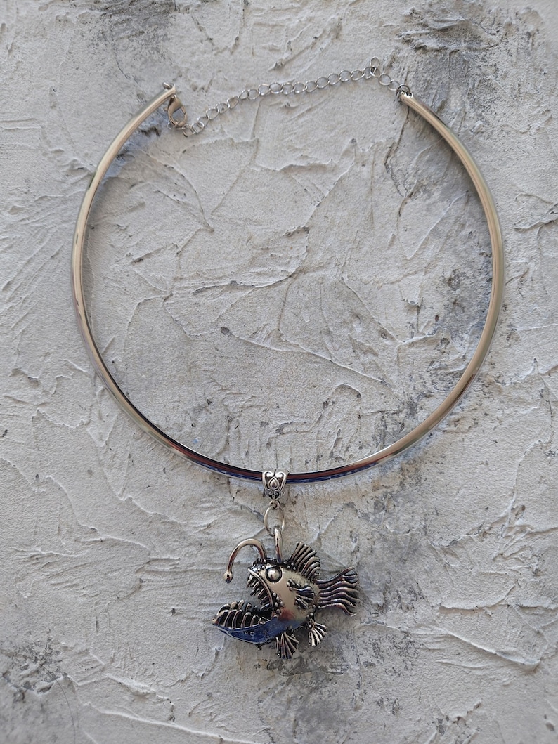 Deep Sea Fish Choker Necklace image 3
