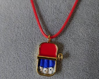 Sardine Can Necklace