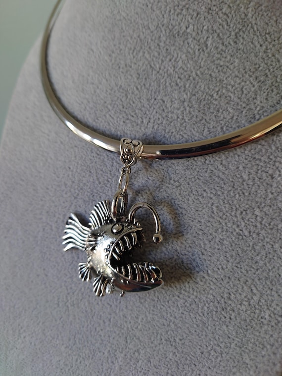 Deep Sea Fish Choker Necklace