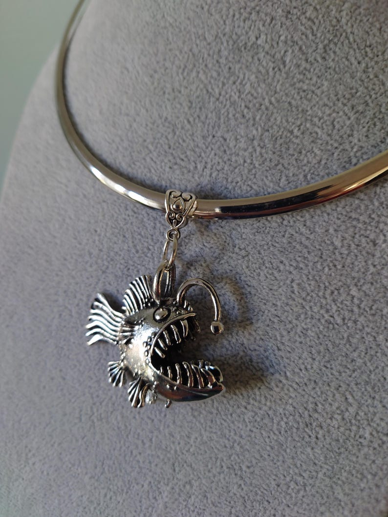 Deep Sea Fish Choker Necklace image 1