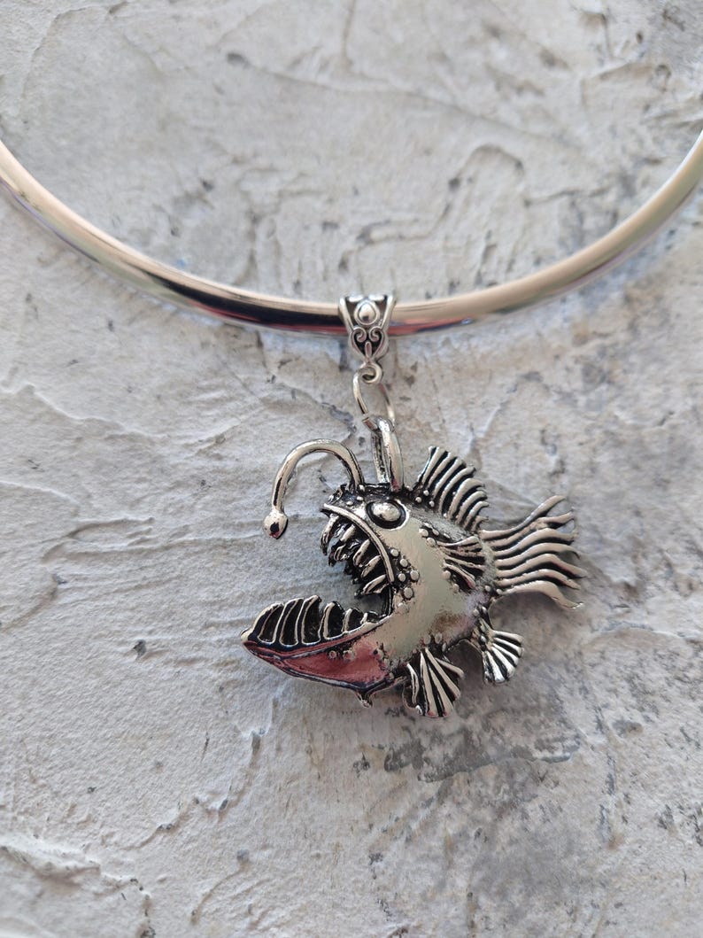 Deep Sea Fish Choker Necklace image 5
