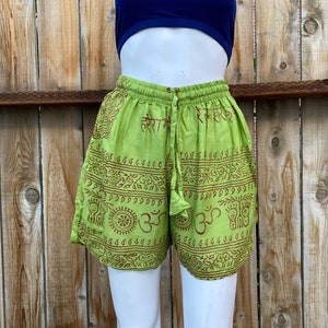 Hippie Unisex Shorts, Boho, Casual, Pockets, Longer Shorts, Capri Shorts, Festival Fashion, Loungewear, Beachwear, Comfy, Perfect Gift