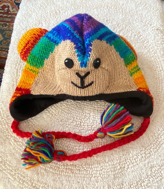 Funny woolly hat clearance