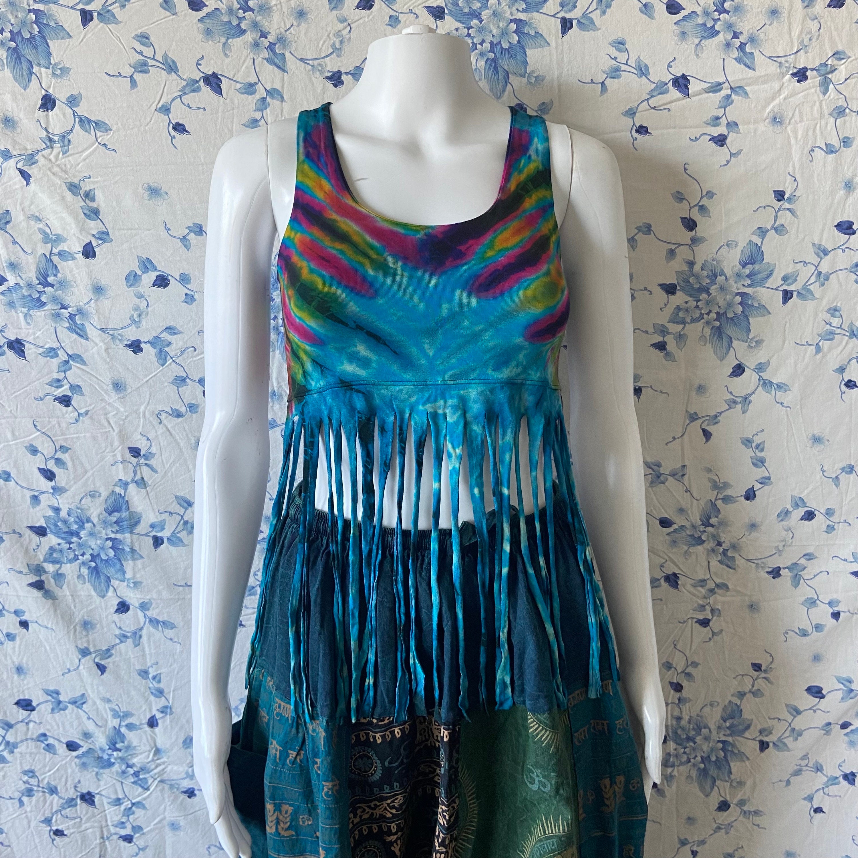 blue tie dye tube dress Tube Dress Short – AriAmi Resort Wear