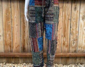パンツ TODAYFL Embroidery Patchwork Trousers 38 Tweed Patchwork Trousers – The Andover Shop