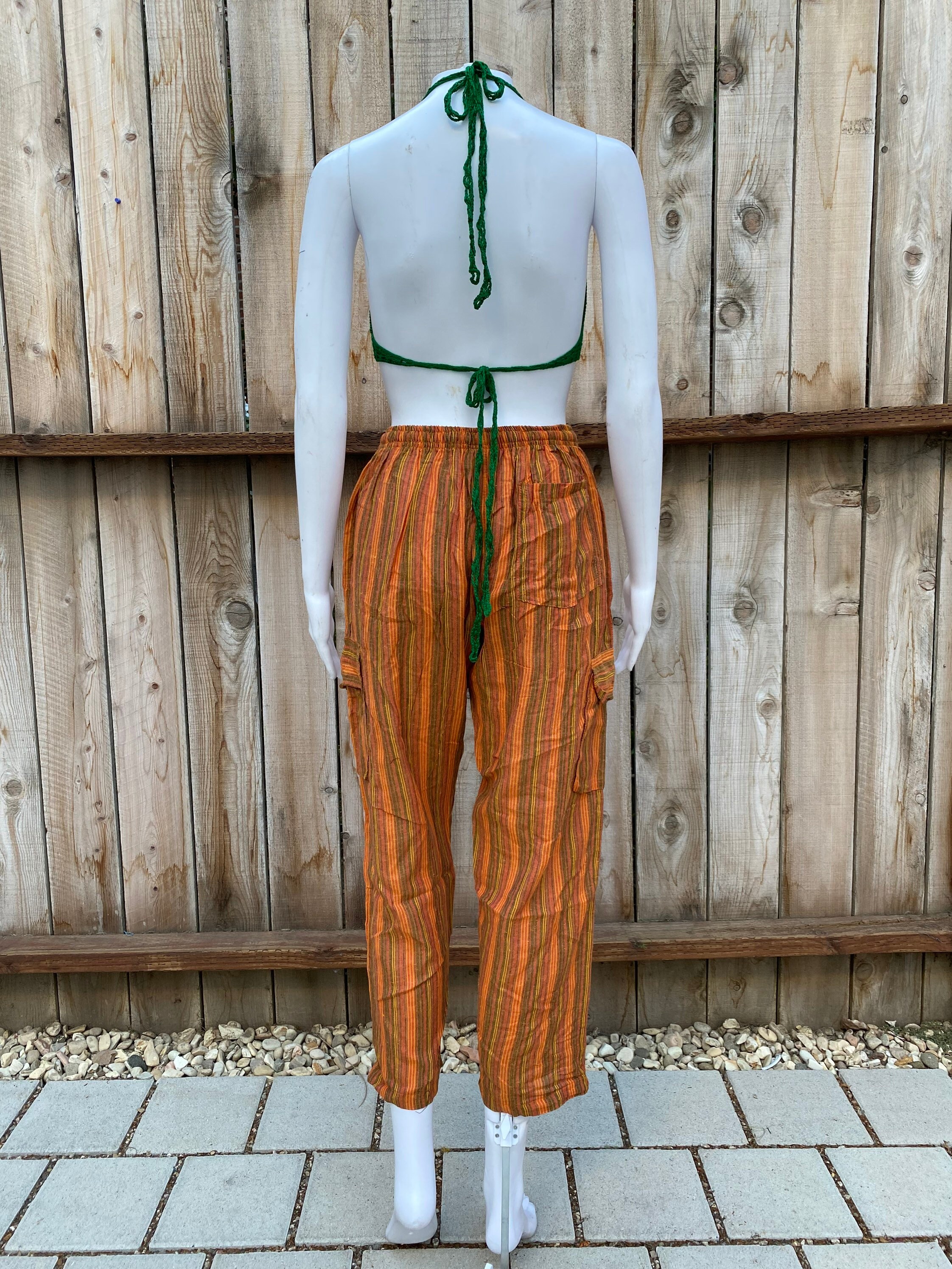 Striped clearance hippie pants