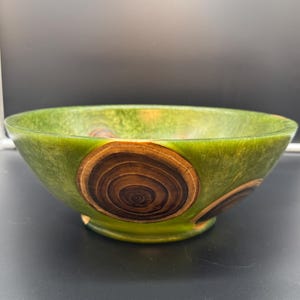 Unique Handmade Wood Resin Bowl, Housewarming Gift, Decorative Bowl, Natural Wood Accent, Thoughtful Gift