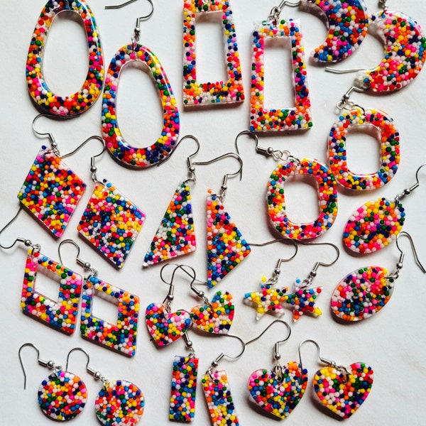 Sprinkle Earrings Etsy