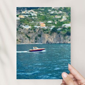 Positano, Italy Notecards / Amalfi Coast Blank Greeting Cards / Custom Stationary