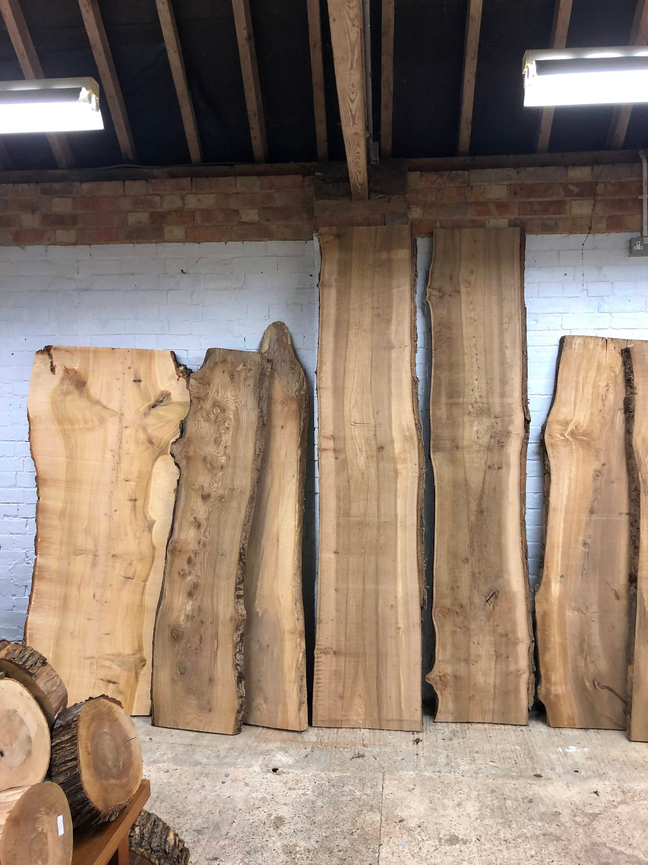 Live Edge Kiln Dried English Timber Hardwood Elm Oak Ash Wood Boards Slabs  Pieces Wood Work Project Crafts Pyrography All Sizes Available 