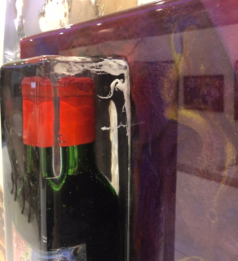 Custom Frozen Wine Bottle 4 You Sample Chateau Mouton Etsy