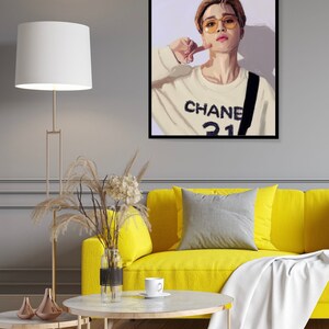Bts Jimin Digital Art Print PDF | Instant Downloadable BTS Fan Art - Etsy