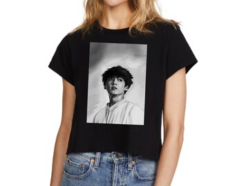 BTS ジョングク レディース Tシャツ | 手描き JK ポートレート - Etsy 日本