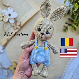 Bunny Zuzunica Crochet Pattern PDF – Amigurumi Bunny – Instant Download – Handmade Gift for Kids – Easy Crochet Pattern