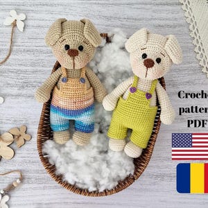 Toto The Puppy - CrochetDog / Crochet Puppy / Amigurumi Dog / Amigurumi Puppy / PDFPattern / Puppy Tutorial / Crochet Pattern Puppy