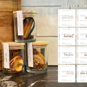 Simmer Pot Kit - Natural Home Fragrance, Dried Fruit & Spices