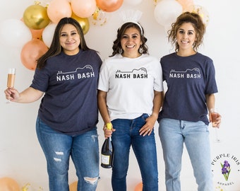 Nash Bash | The Music City | Bachelorette Bridal Party T-Shirts