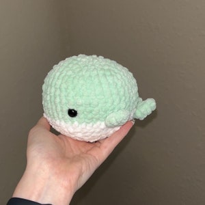 Crochet Whale Plushie