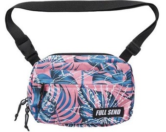 Full Send Belt Bag Fanny Pack Hawaiian Design July 2021 Drop