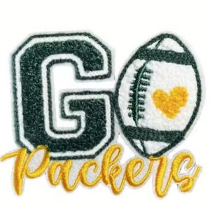 Go Packers Iron On Patch