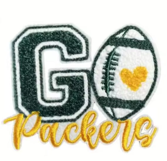 Go Packers Iron On Patch