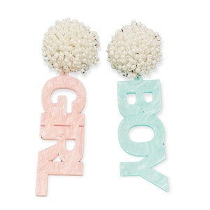 Gender Reveal Party Earrings