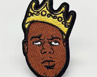 Biggie Iron On Patch